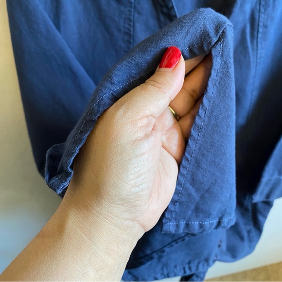 Soft Surroundings Linen Blend Tunic Top - Picture 7 of 10